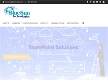 Tablet Screenshot of bluesuntech.net